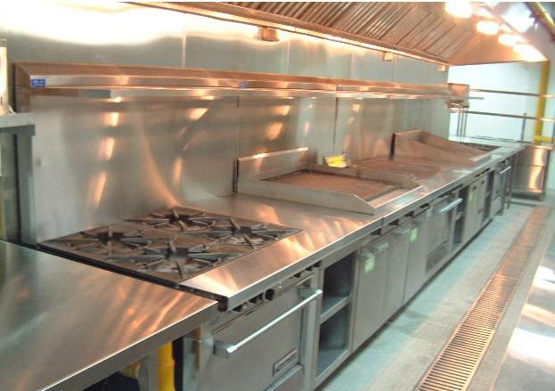 餐饮厨房的功能区及厨房用气安全