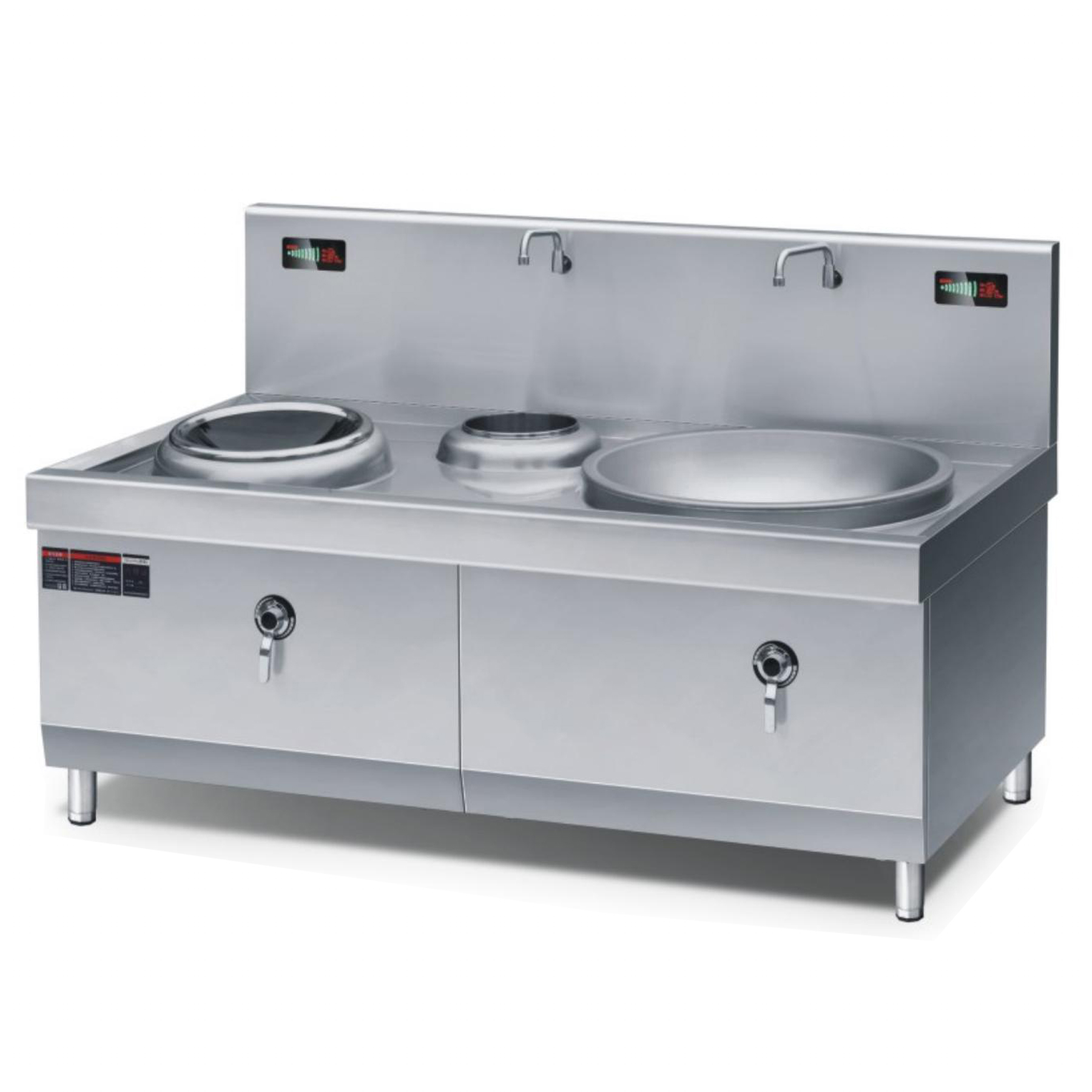 厨房设备工程中一体化环保炉灶与传统炉灶的差异